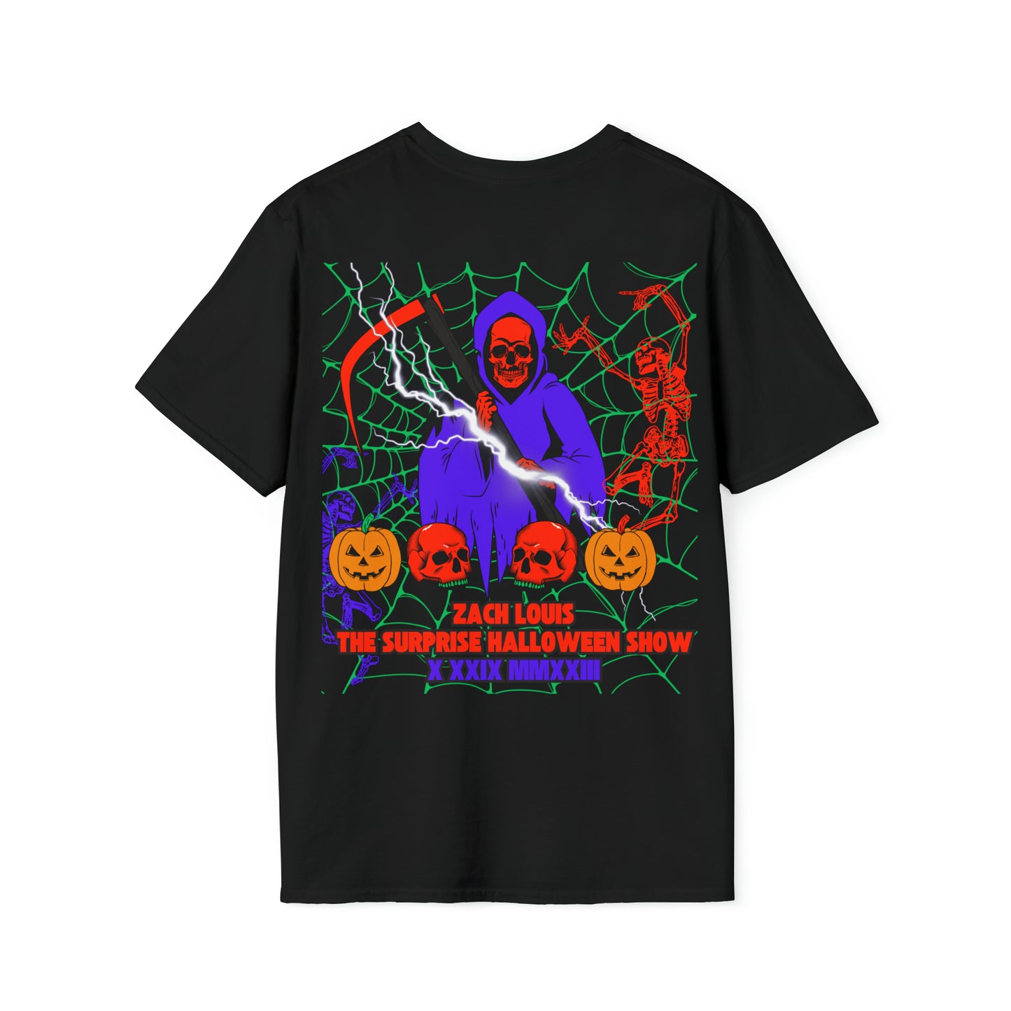 Zach Louis "The Suprise Halloween Show" Unisex T-shirt